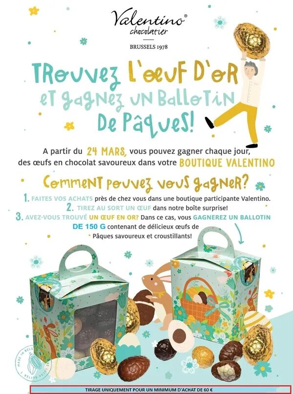 🐣 Chasse au trésor chocolatée chez Valentino  🍫✨